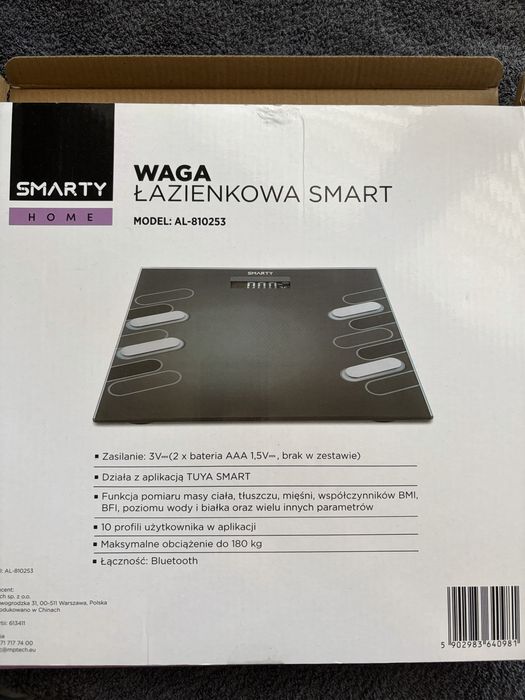 Waga łazienkwa elektomiczna