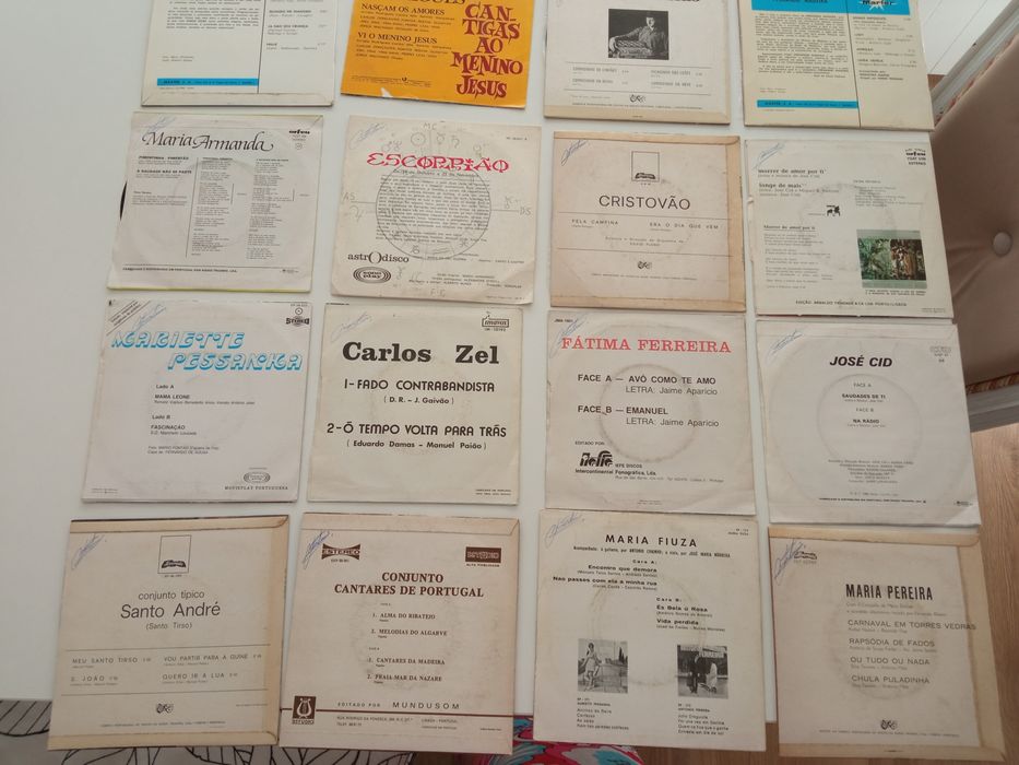 Discos vinil 45 rotações todos