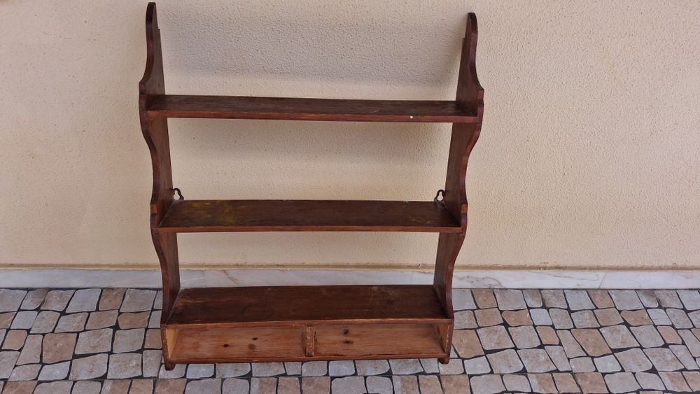 Móvel  Escaparate em madeira vintage antigo
