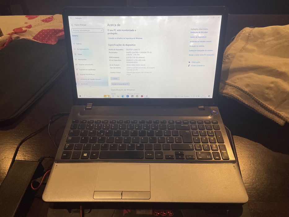 Computador Samsung 350V5C-S04PT64550769968771120