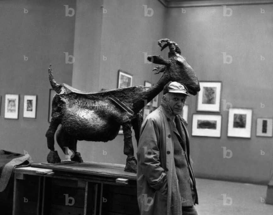 "Koza" replika Pabla Picassa 1:1 rzeźba z brązu