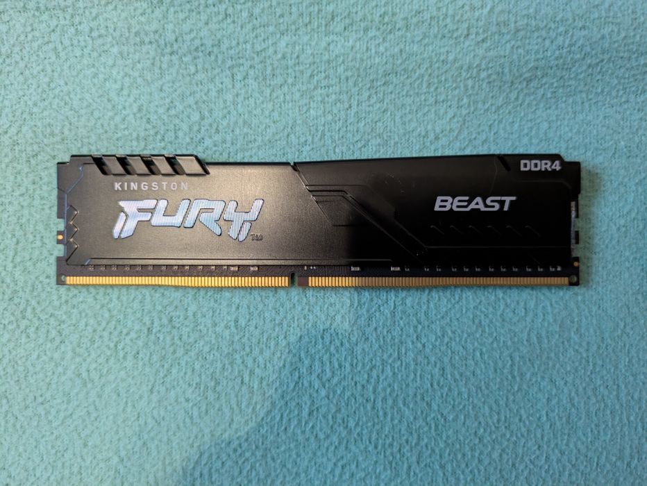 Pamięć RAM Kingston Fury Beast 16GB [2x8GB 3200MHz DDR4 CL16 DIMM]