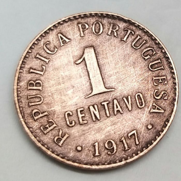Moeda de 1 centavo.