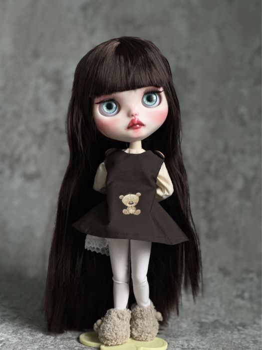 Нова кастомна колекційна лялька кукла Блайз Blythe