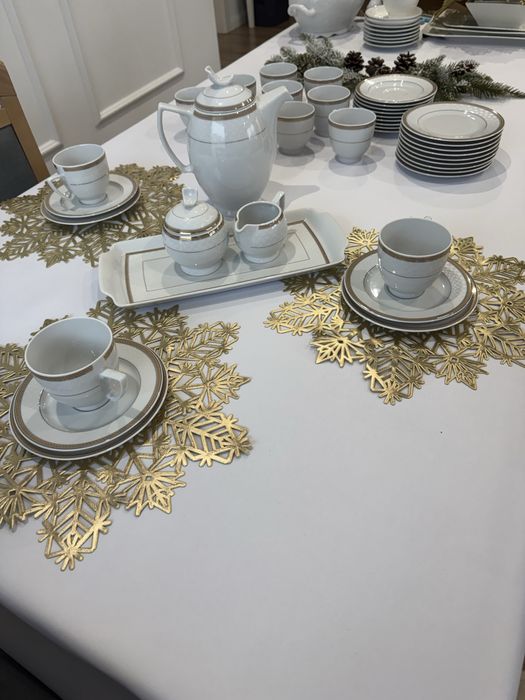 Serwis kawowy dla 12 os. 40 elementów Lubiana