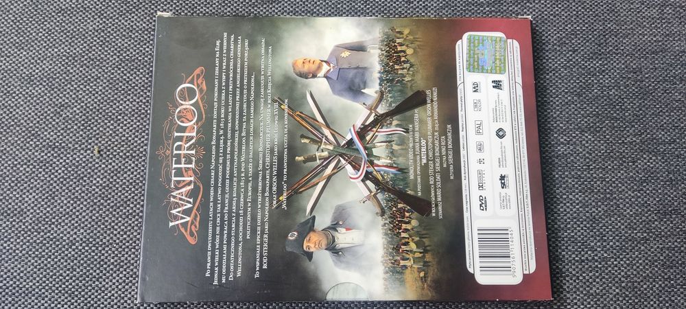 Waterloo dvd Steiger Plummer Welles Bondarczuk  lektor pl