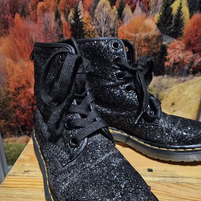Жіночі ботинки Dr martens Jadone glitter 1460 женские мартенси — zdjęcie 4