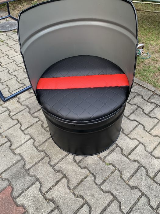 Fotel z beczki 200L