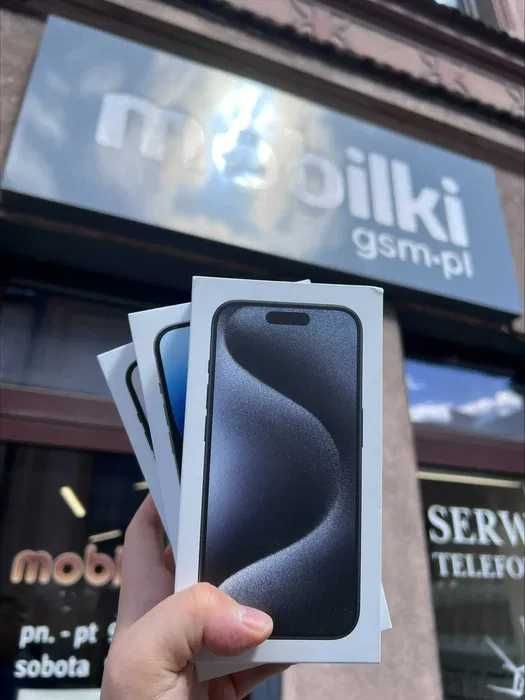Apple iPhone 15 Pro 256GB Wybór koloru / Gwarancja 12