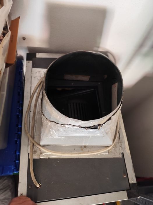 Extrator fumos ecologico potente para churrasqueira ou restaurante