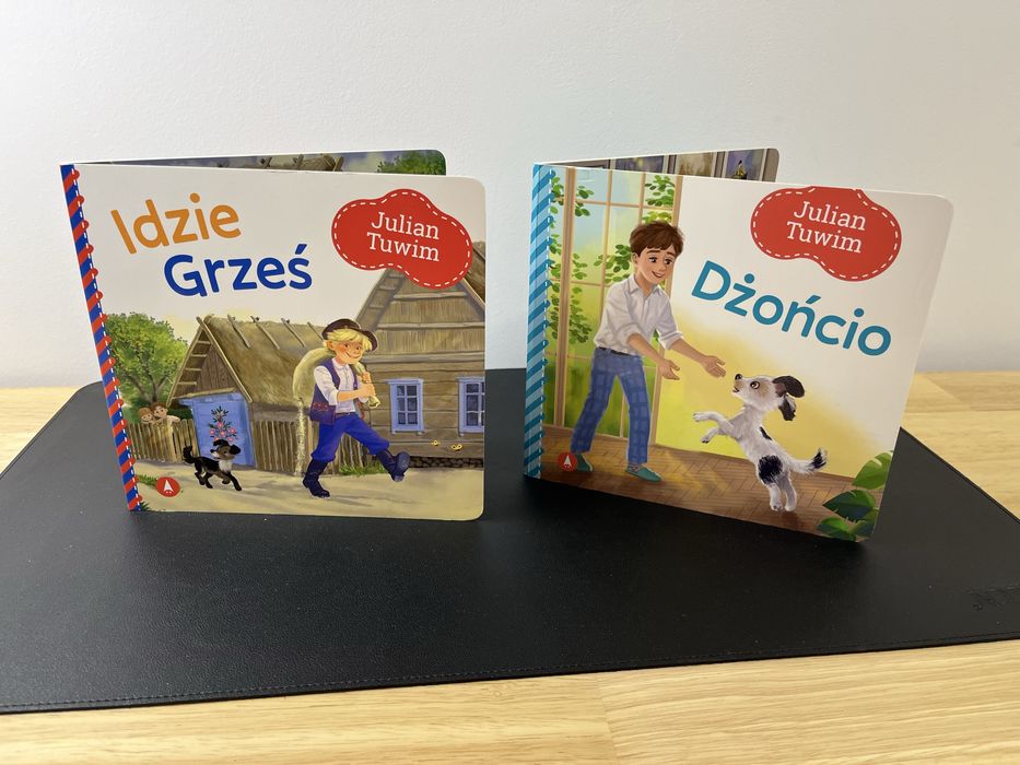 Julian Tuwim bajki obrazkowe Idzie Grześ i Dżoncio