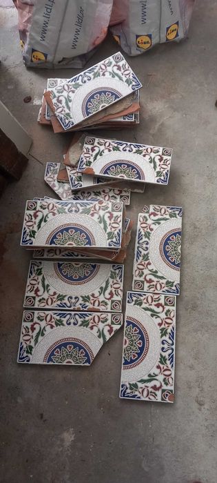 Azulejos antigos usados