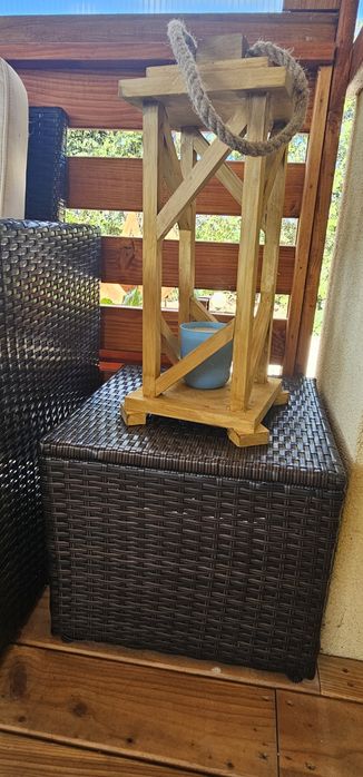 Lampion drewniany 50cm