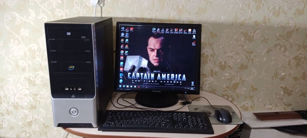 Комп'ютер чотирьох ядерний AMD Athlon II X4 640 3.0 GHz