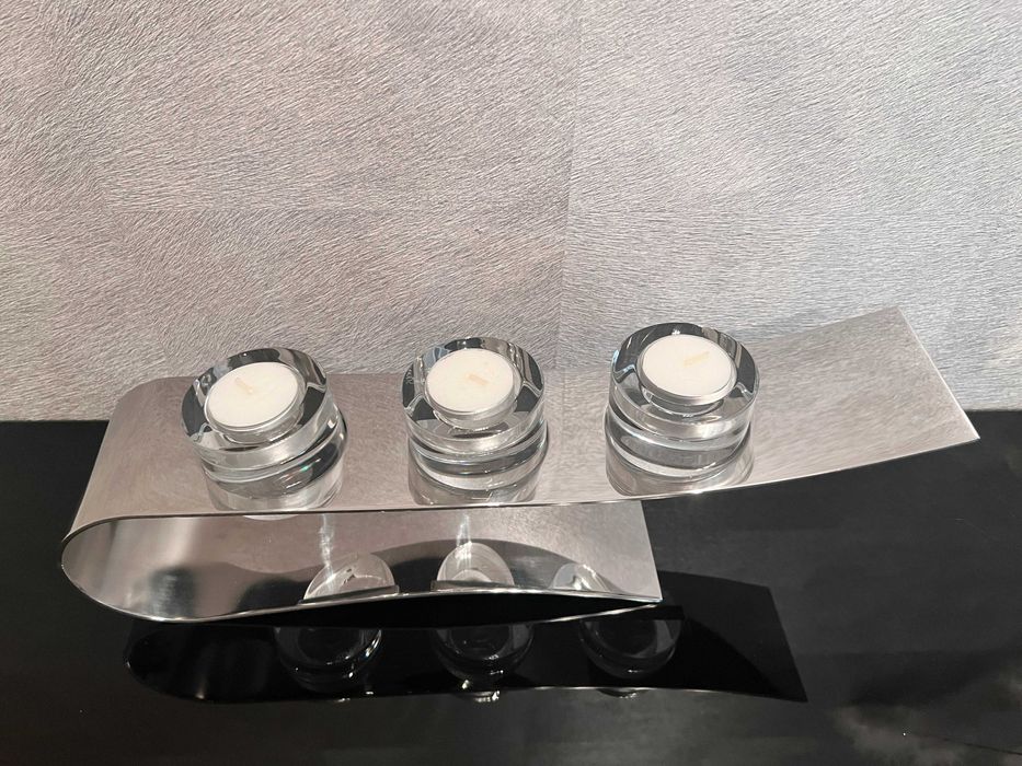 Centro com 3 tealights, modelo Extreme,  Vista Alegre