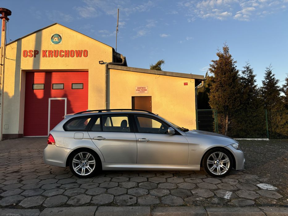 Bmw Seria 3 E91 325d 330d M pakiet Panorama Xenon Navi Skóry M57