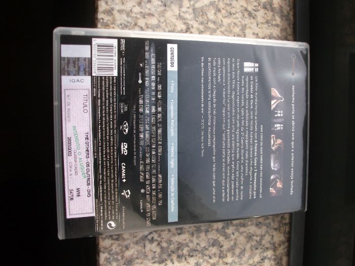 DVD "Os Outros" original, como novo