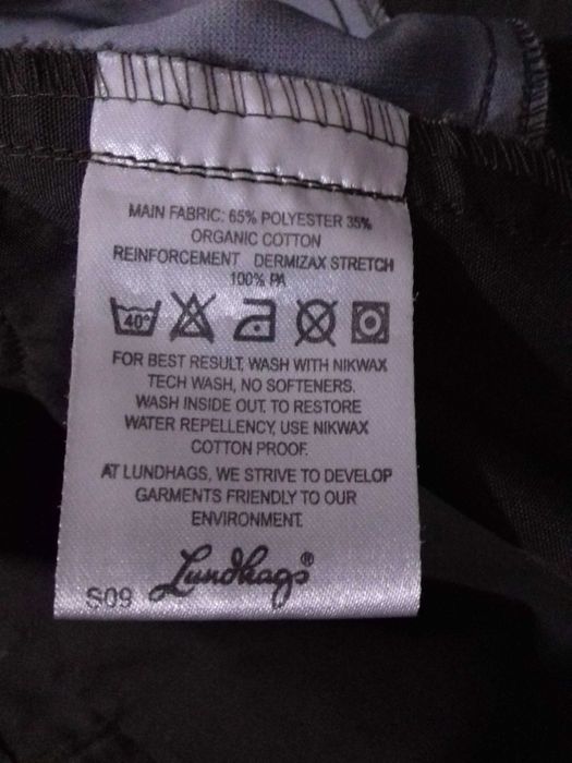 Штаны мембранные гибридные Lundhags (Швеция) dynamic schoeller.