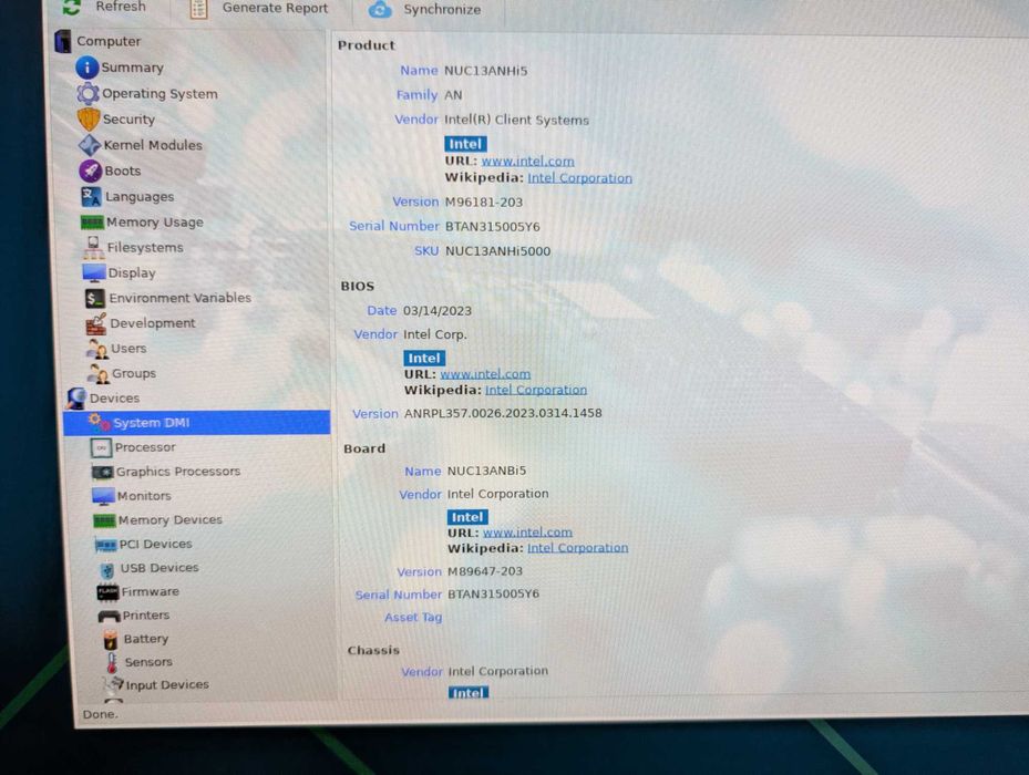 Intel NUC 13 Pro (i5-1340P) - bezgłośny serwer domowy / mini PC