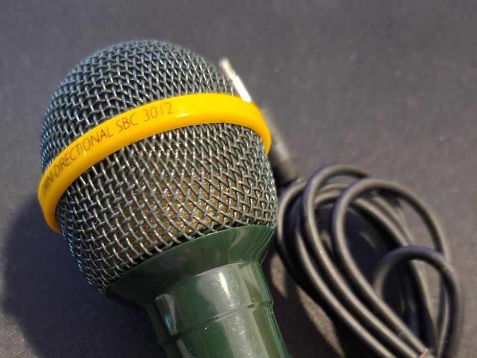 Microfone Philips SBC 3012 - Anos 80