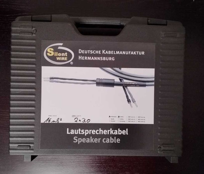 Акустический кабель Silent Wire ls 16mk2 Bi-Wire 2х3.0 m