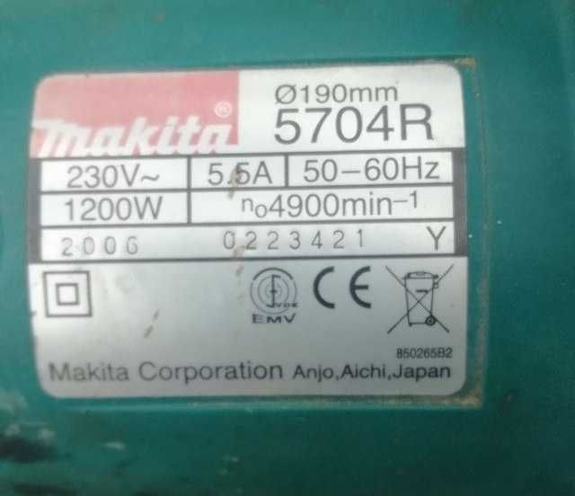Дисковая пила Makita 5704 R оригинал: 2 500 грн. - Электроинструмент ...