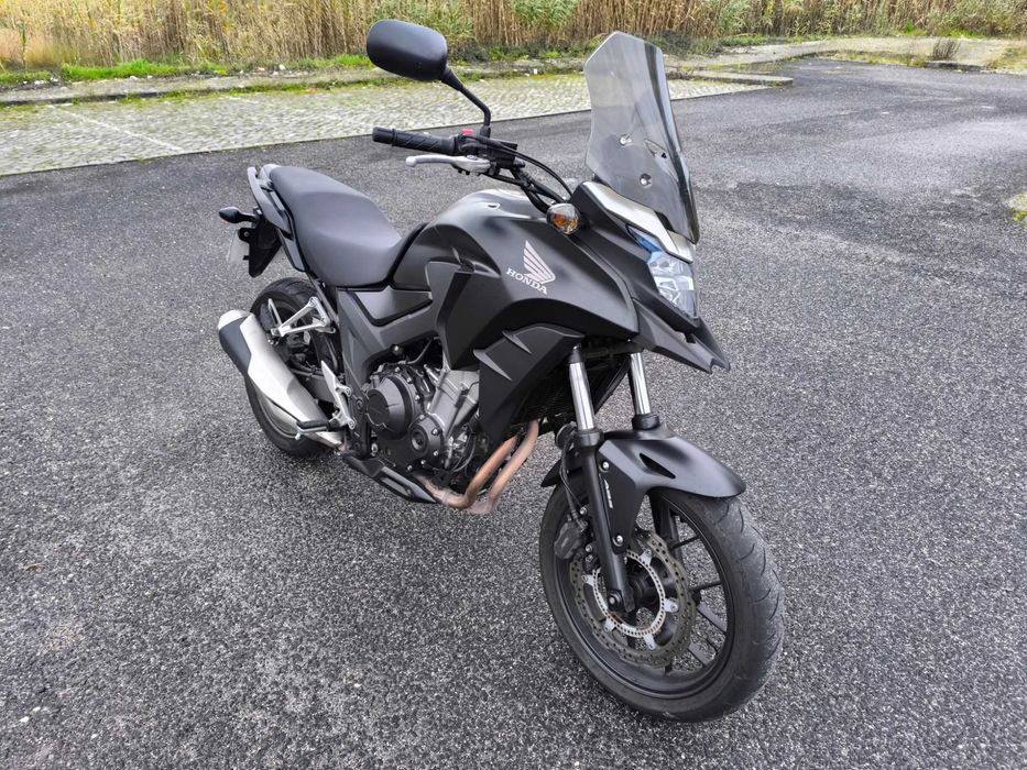 CB500X de 2017 bem estimada