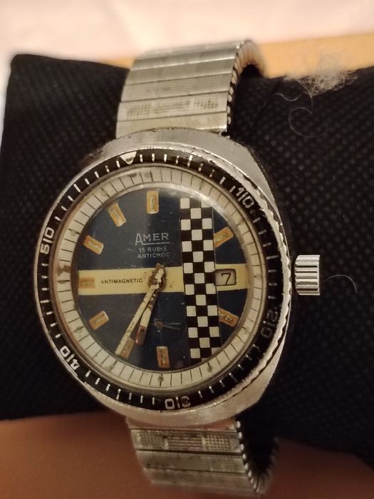 Relógio de corda Amer,racing