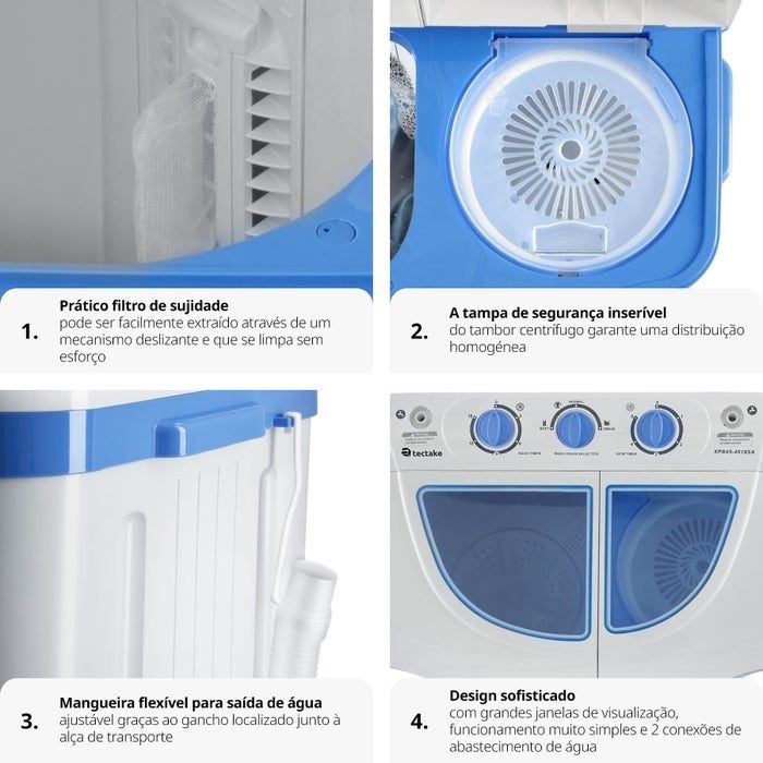 Maquina de lavar roupa portatil