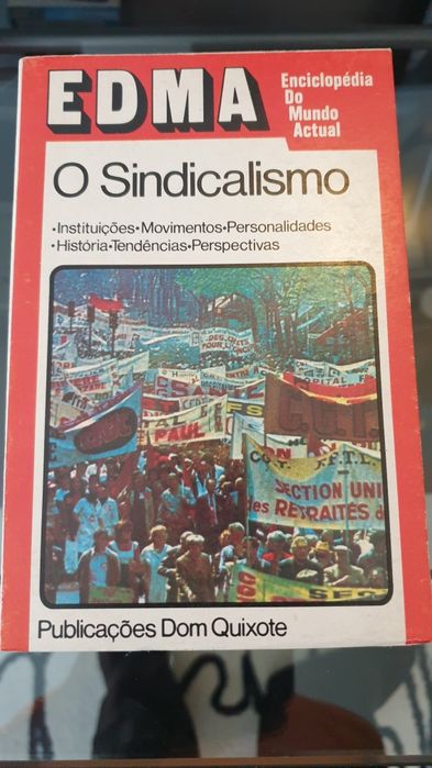 Livro O Sindicalismo da Colecção EDMA