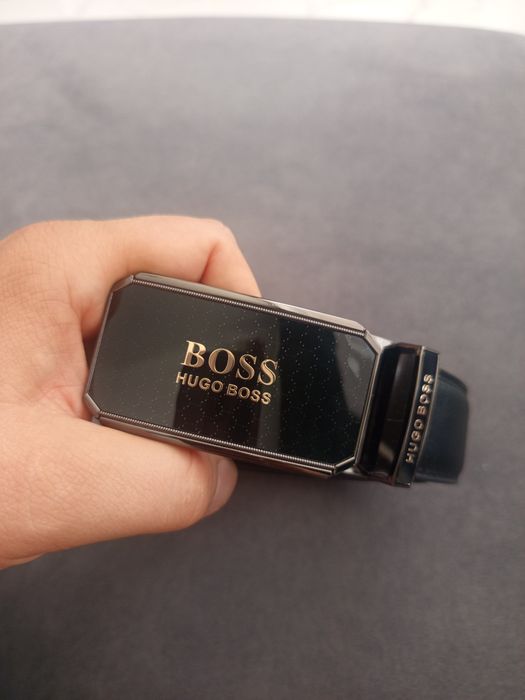 Pasek męski Hugo Boss regulowany 120cm