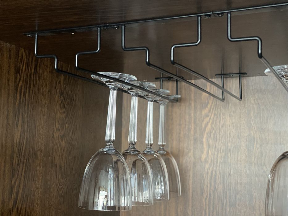 Suporte copos com 40 cm de comprimento