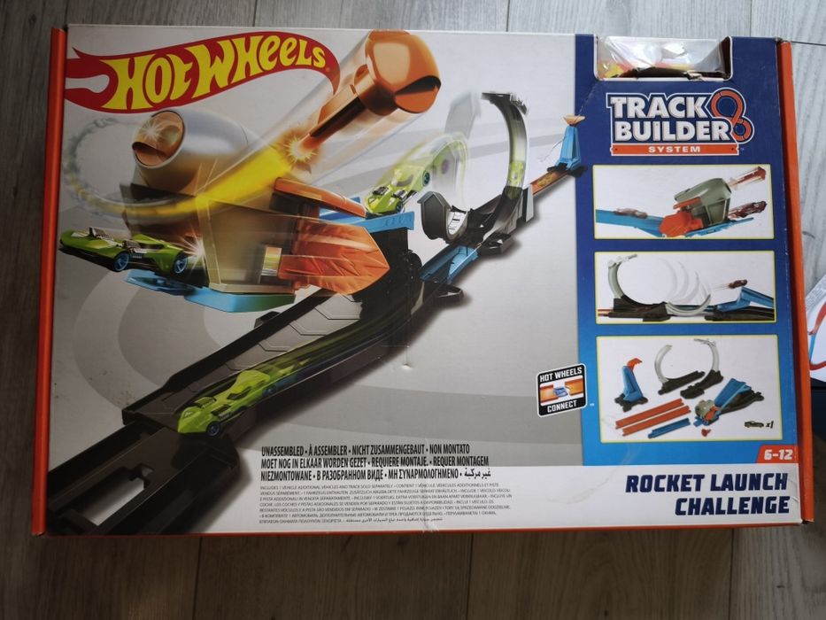 Hot wheels tor Wyrzutnia rakiet