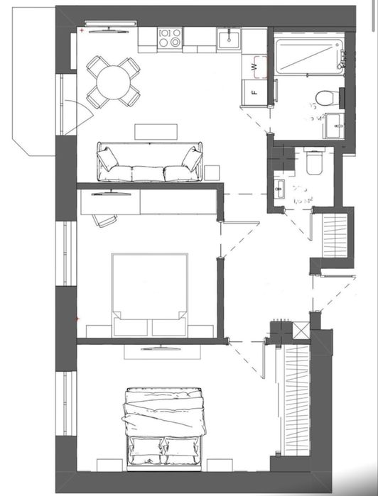 Продаж 2к квартири з новим ремонтом. Шовковична, 23. Ексклюзив.