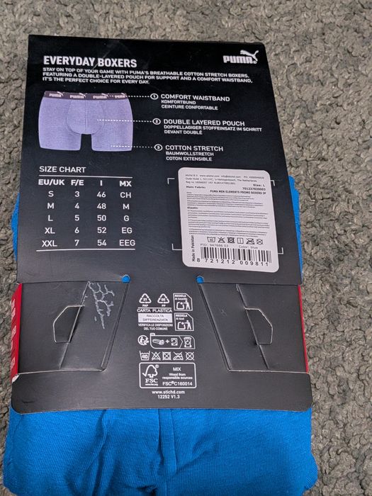 Bokserki PUMA L 3pak