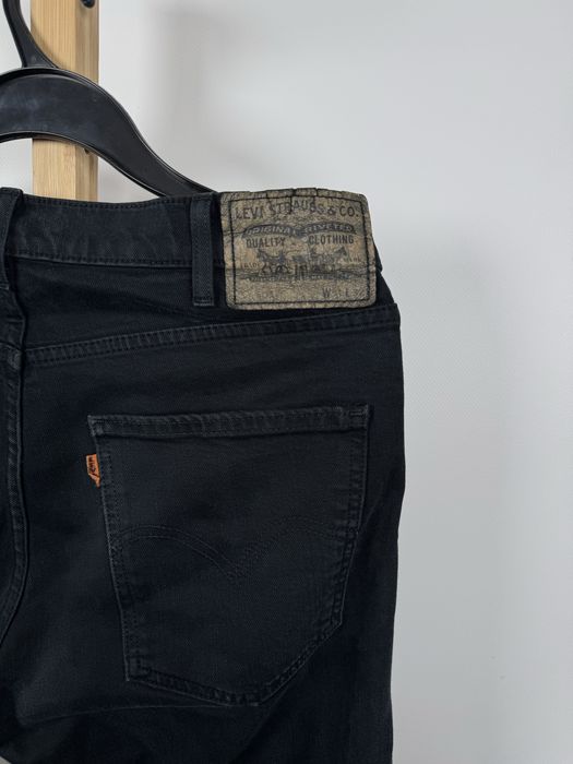 Levi’s jeansy spodnie jeansowe czarne dżinsy W31 L32