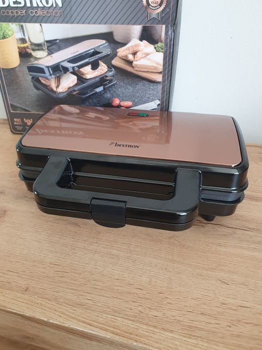 Opiekacz do kanapek,tostów Bestron XL 900W Idealny stan!