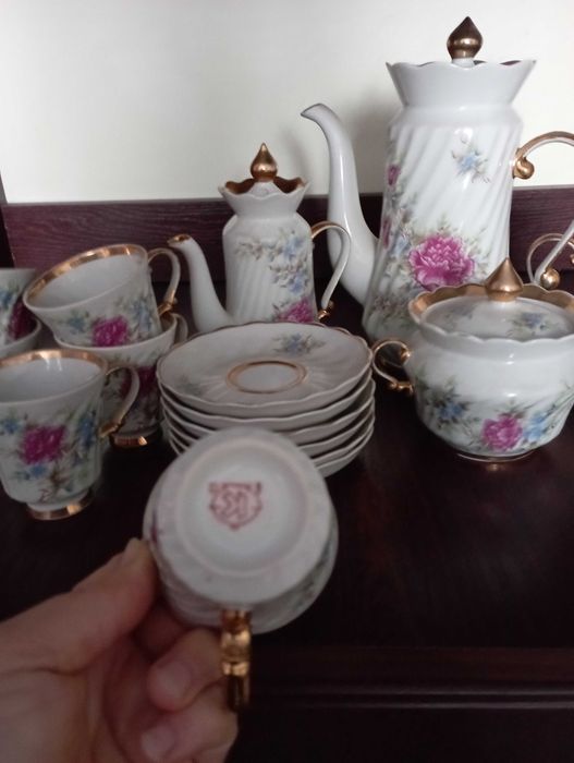 Порцеляновий кавовий сервіз СРСР,новий