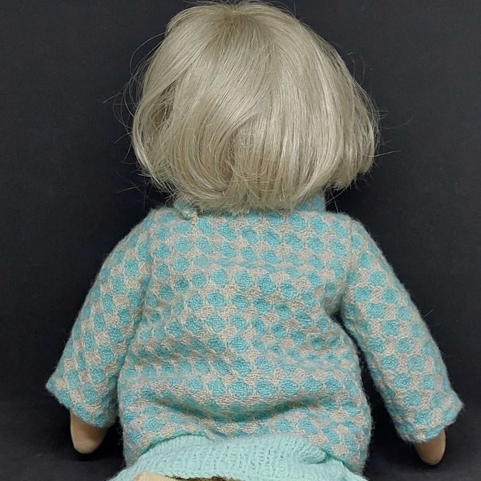 РЕДКАЯ винтажная тряпичная кукла ГЕРМАНИЯ 50 см. РУЧНАЯ РАБОТА