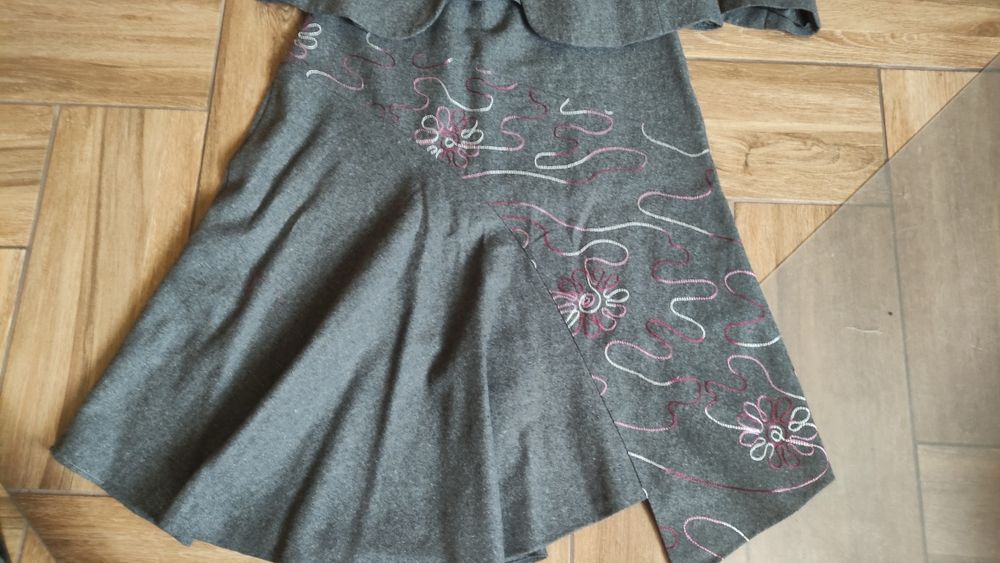 Garsonka damska żakiecik i spódnica 2 w 1 rozm xl