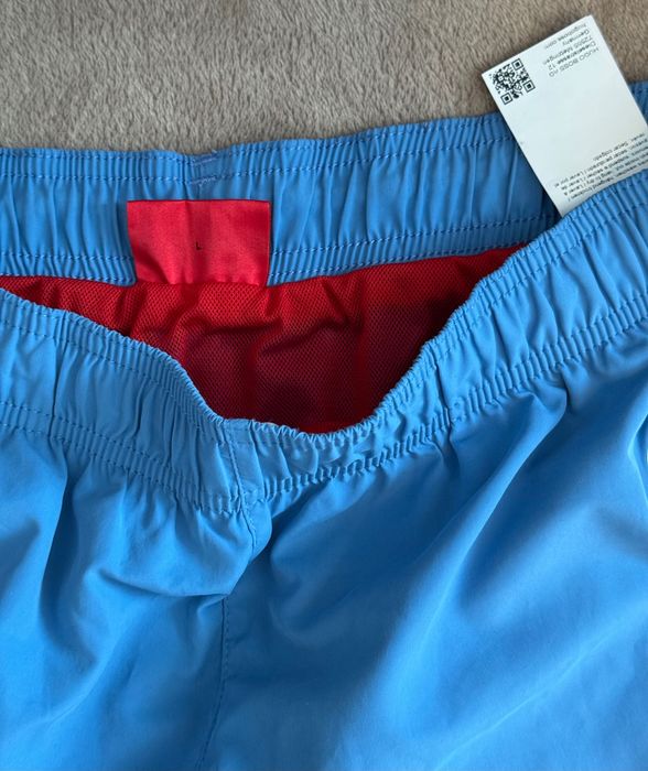 Пляжні чоловічі шорти HUGO BOSS, ОРИГІНАЛ, блакитні, розмір L