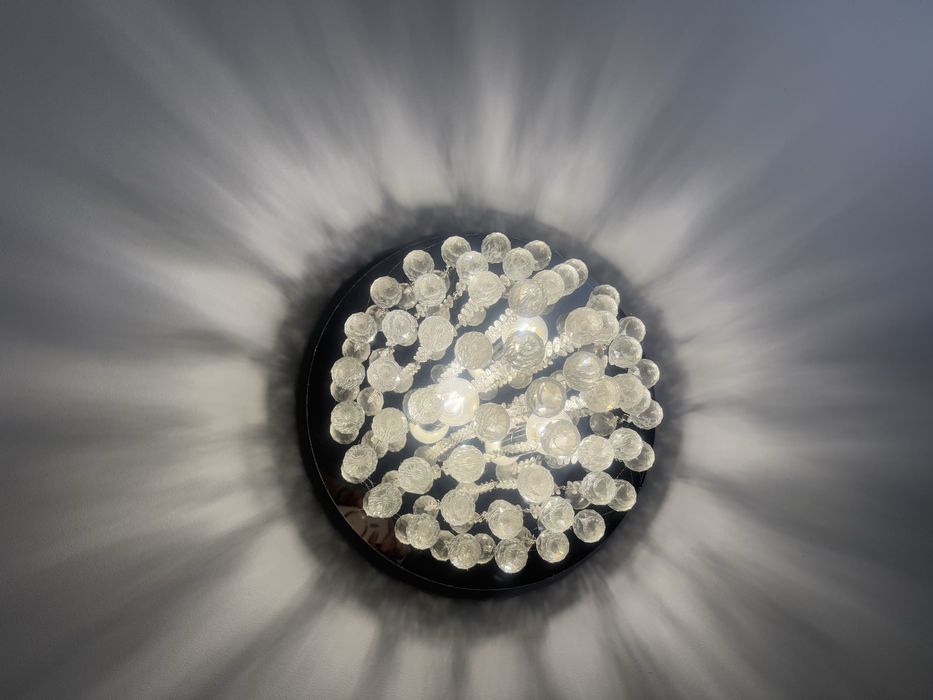 Lampa wisząca glamour krysztalki