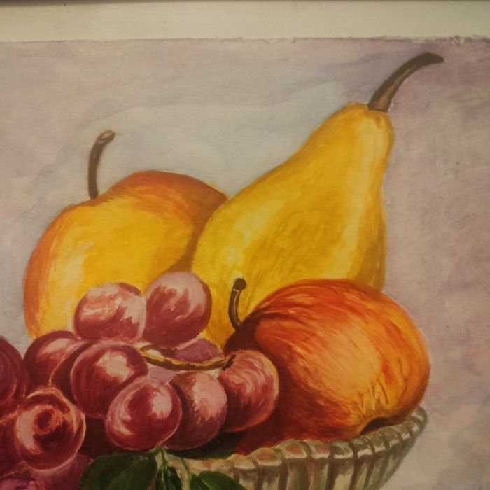 Obraz martwa natura pastele