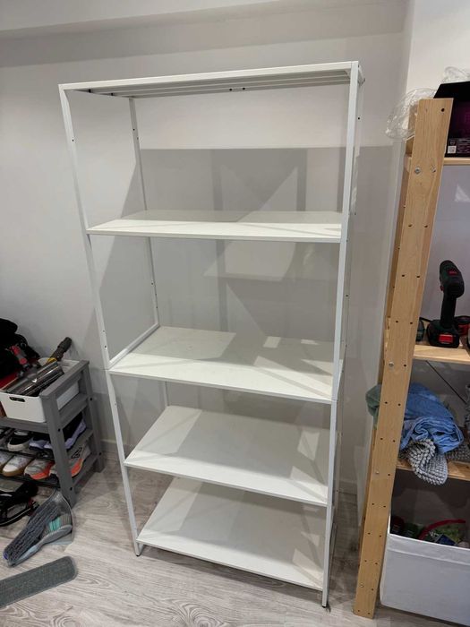 Oportunidade!!! Estante IKEA JOSTEIN branca metal 61x40x180 cm