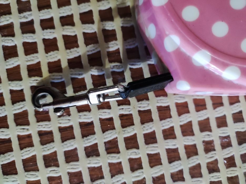 Ремінець , рулетка рожева 5 м