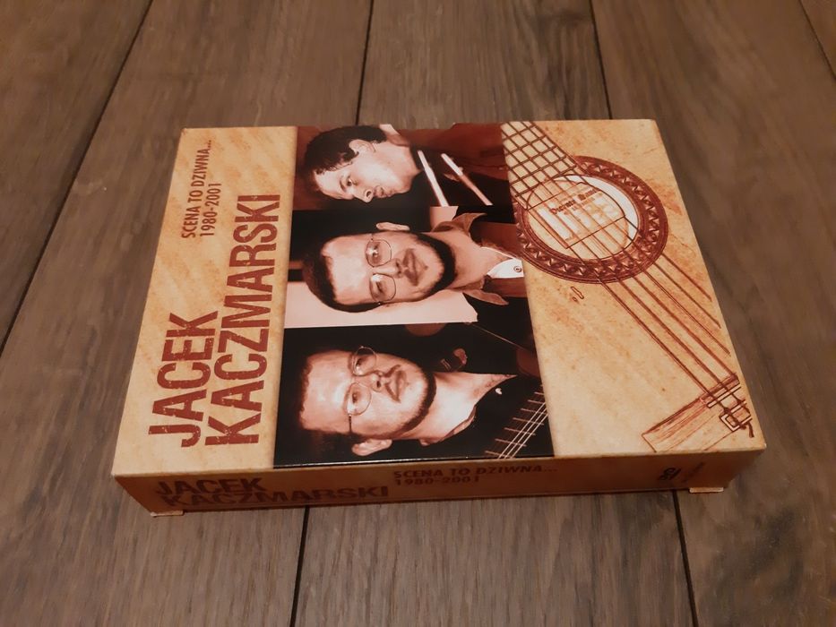 Jacek Kaczmarski Scena to dziwna 1980/2001. 5x DVD. Nowe.