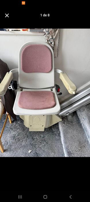 Escada eletrica elevatória, para trasnferencia de utentes, uma boa opção para sua casa de Acolhimento  ou o seu lar de idosos.