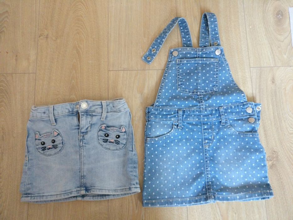 Свитер Next, сарафан CP ,юбочка H&M