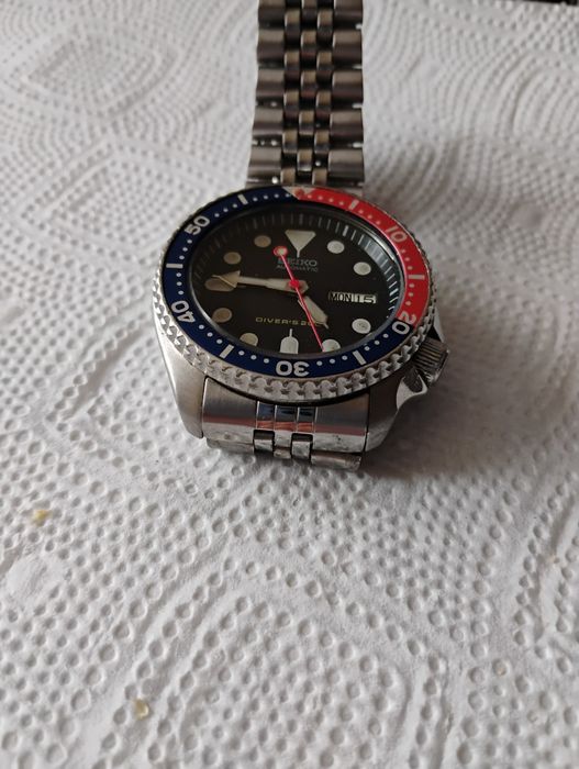 Seiko scuba automatic po serwisie na gwarancji