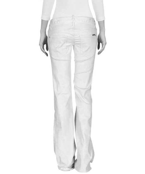 Жіночі білі джинси клеш Dsquared2. Орігінал Італія
